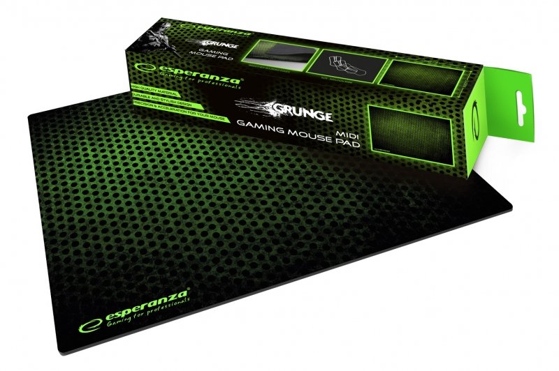 Esperanza Egp102g Grunge Midi Alfombrilla Gaming | 300 X 240 X 3 Mm