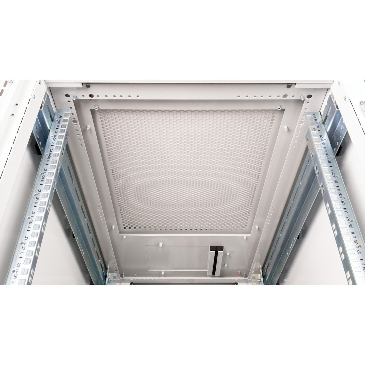 Roline 19-Zoll Serverschrank Pro 36 He, 600x1000 Bxt Grau Plexiglas