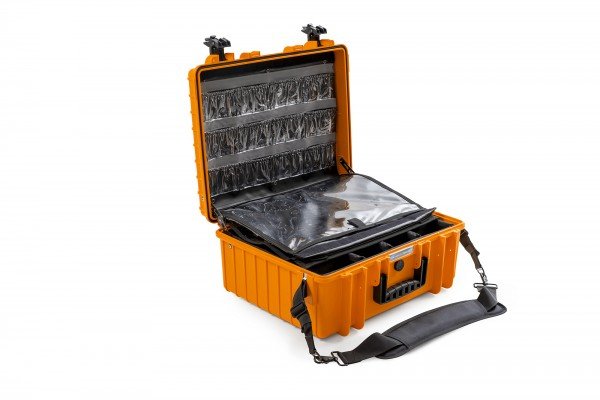 B&W Outdoor Case 6000 Con Ki De Emergencia Médica Naranja
