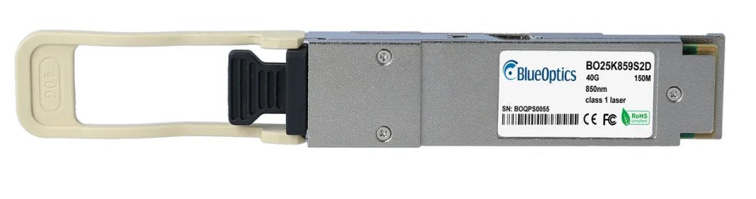 Blueoptics Bo25k859s2din Qsfp Transceiver 40gbase-Sr4 150m Industrial