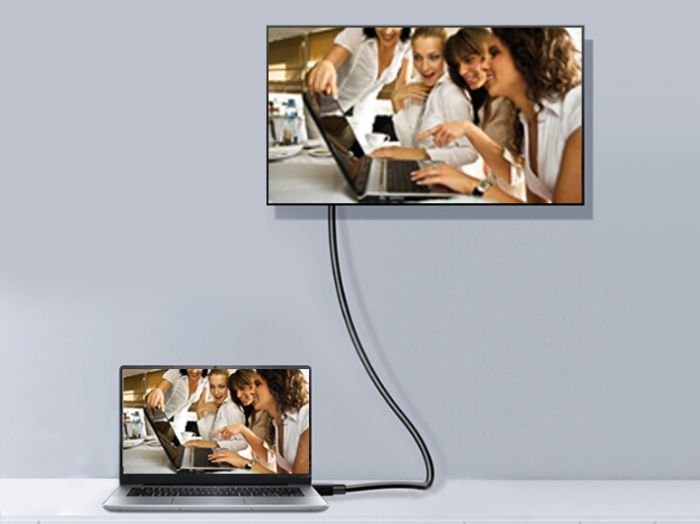 Equip Displayport 1.4 St/St 5.0m 8k/60hz Komp.Hdcp Schwarz