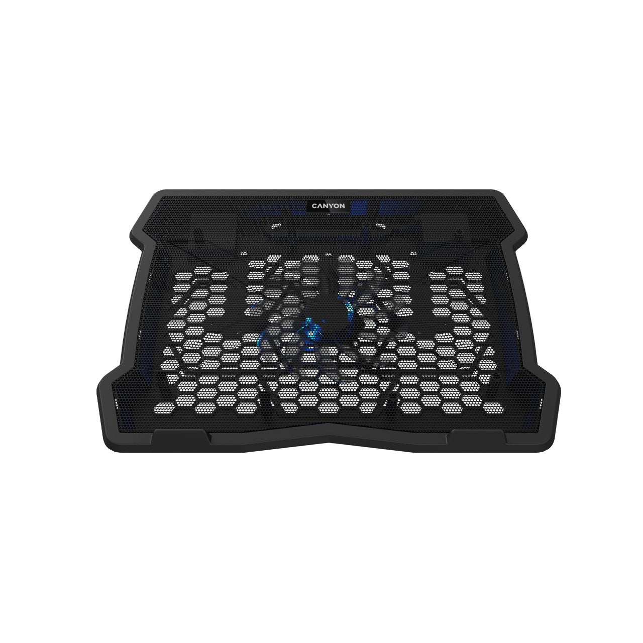 Canyon Soporte Refrigeracion Para Portatiles Hasta 15.6" Ns02 1ventilador 2usb Led Negro