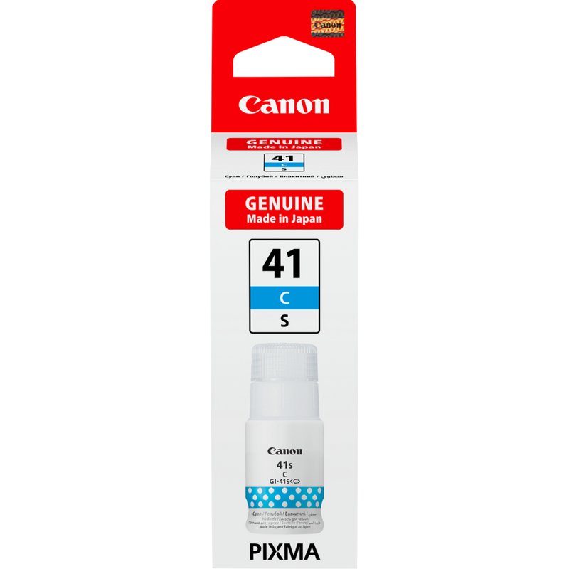 Canon Tinta Cian Gi-41s C 5874c001  4400 Copias 40ml