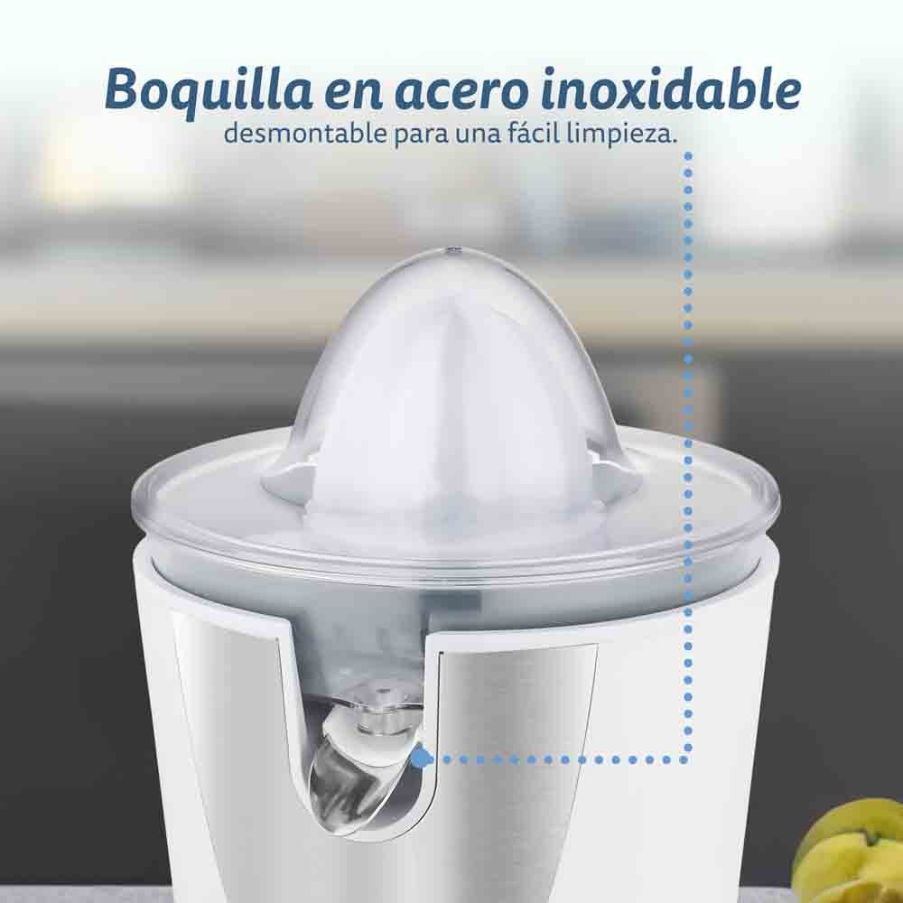 EAN 8426156017655 - Grunkel EXPRIMIDOR XP-VC60B/ 60W/ CAPACIDAD 0.5L prensa de cítricos eléctricos Blanco imagen 4