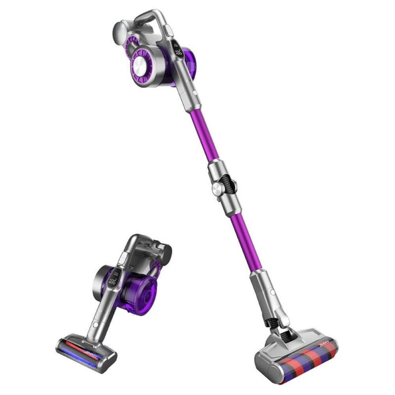 Aspiradora Jimmy Jv85 Pro 2 En 1 Batería Secar Hepa Sin Bolsa 600 W Gris, Violeta
