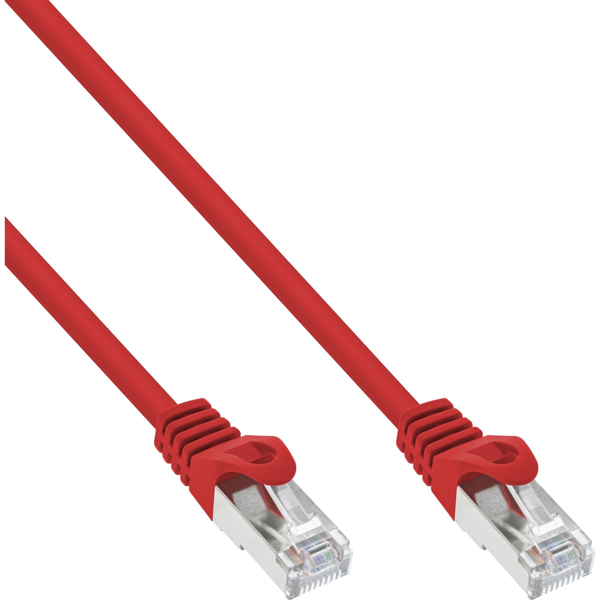 Cable De Red Inline F/Utp Cat.5e Rojo 1m