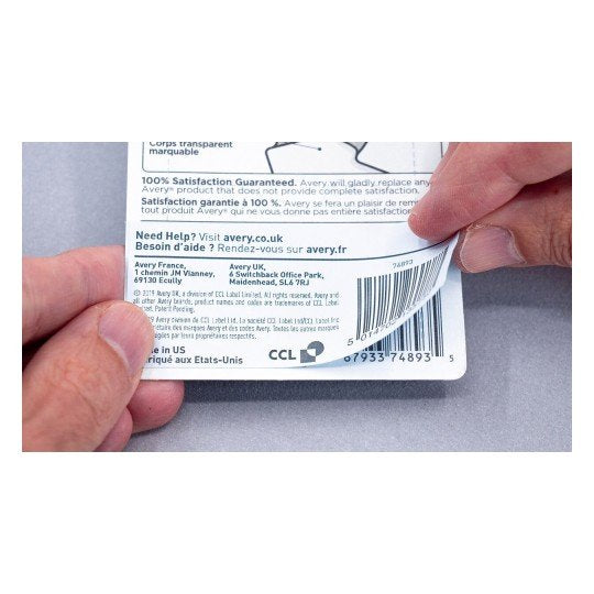 EAN 5014702139932 - Avery L4612-25 etiqueta autoadhesiva Rectángulo Permanente Blanco 250 pieza(s) imagen 5
