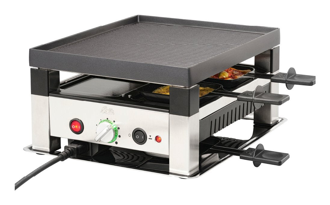 Parrilla De Mesa Solis 5en1 7910 Para 4 Personas