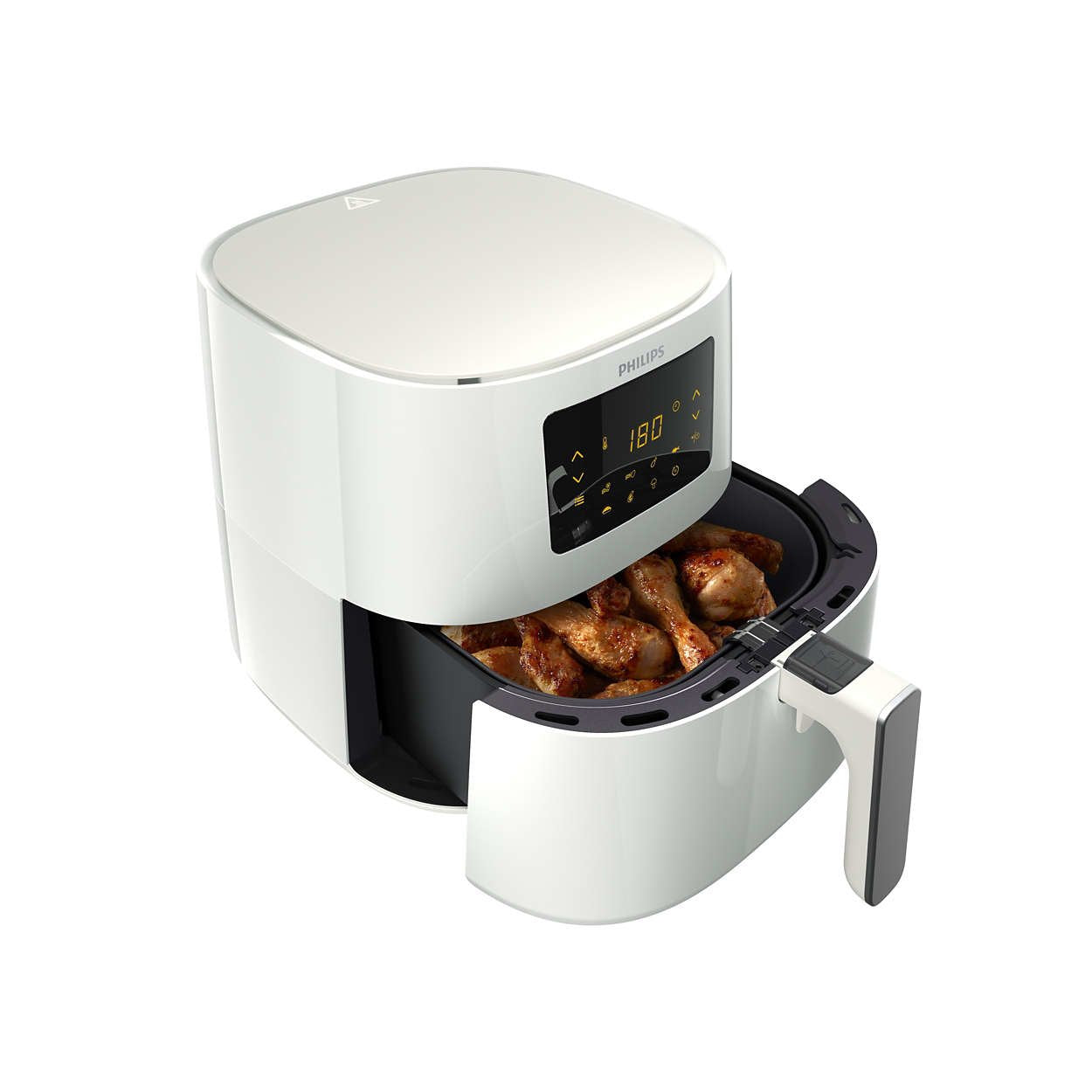 Philips 3000 Series Hd9270/00 Freidora Sencillo 6,2 L 2000 W Freidora De Aire Caliente Plata, Blanco