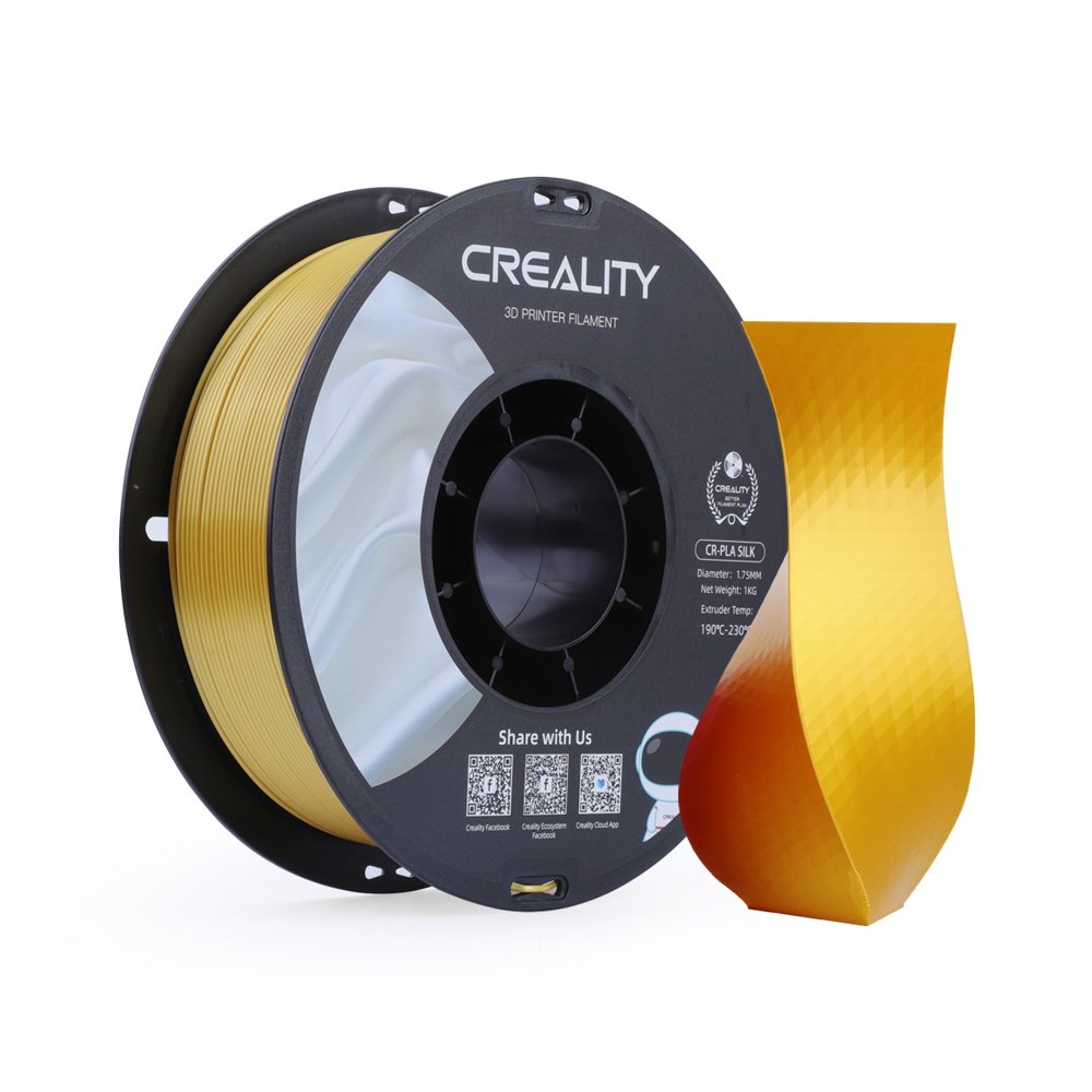 EAN 6971636405504 - Creality 3301120014 material de impresión 3d Ácido poliláctico (PLA) Amarillo 1 kg imagen 1