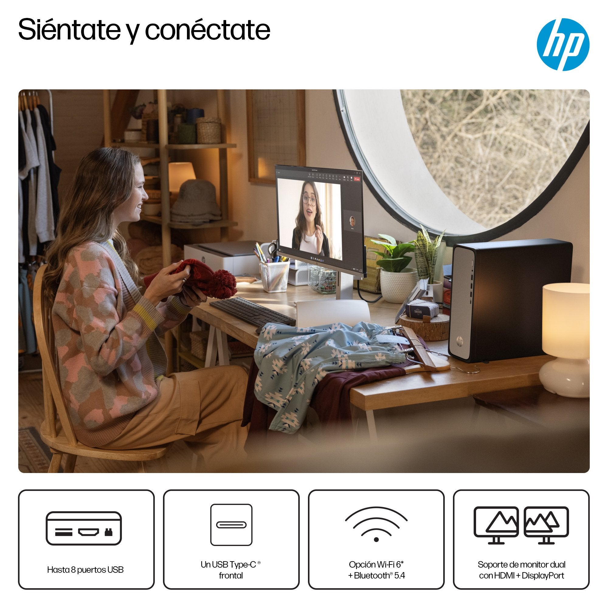Pc Hpc Hp Ominidesk Slim S03-0009ns I5-1440 16gb 512gb W11h