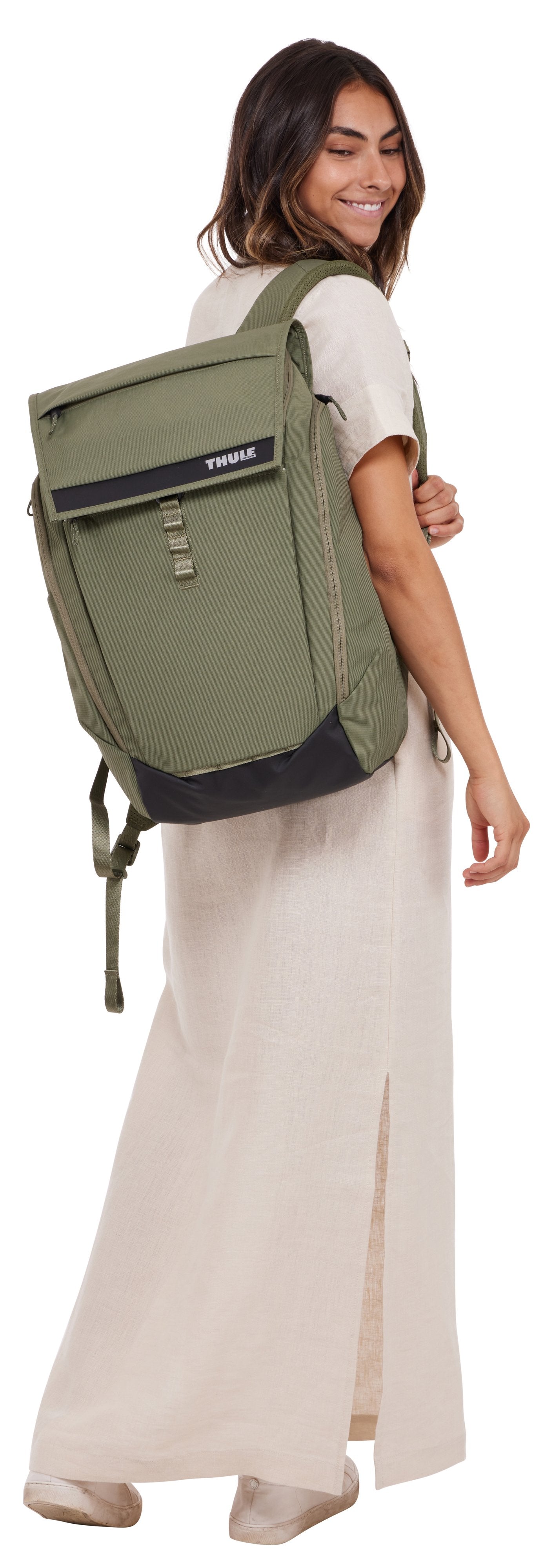 Mochila  Thule Paramount Parabp3216 Soft Green  Informal Verde Nylon, Poliéster