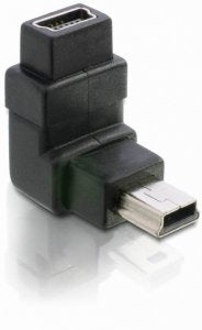 Delock Adaptador Usb-B Mini 5pin Macho/Hembra 90°Angular
