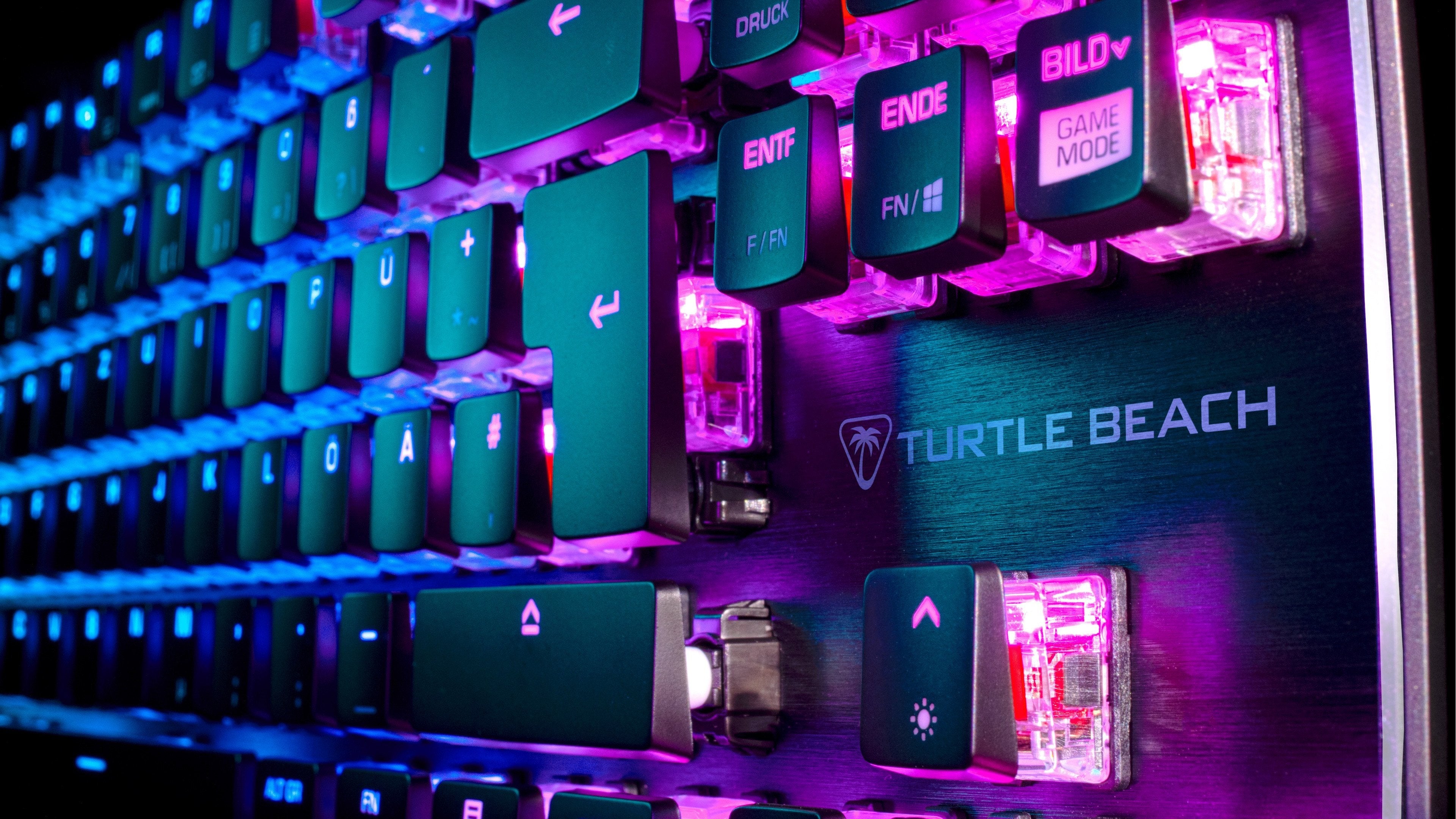 Turtle Beach Vulcan Tkl, Teclado De Juegos Negro, De-Layout, Titan Red Tbk-2001-02-De
