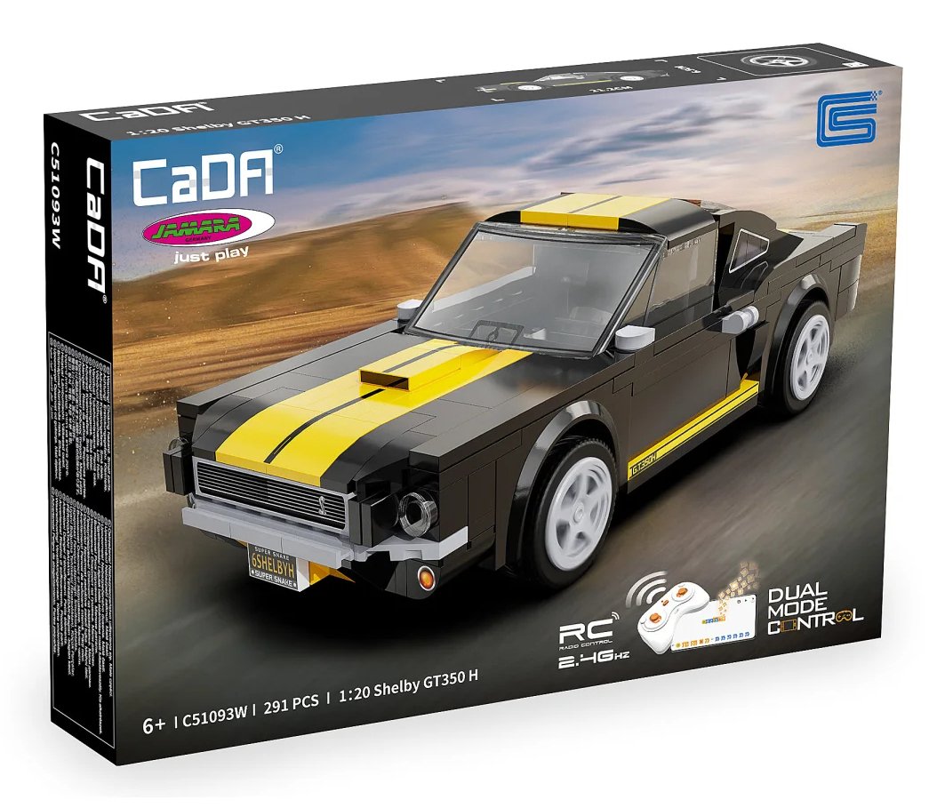 Jamara Cada Shelby Gt350 1:20 2,4ghz Bricks 6+