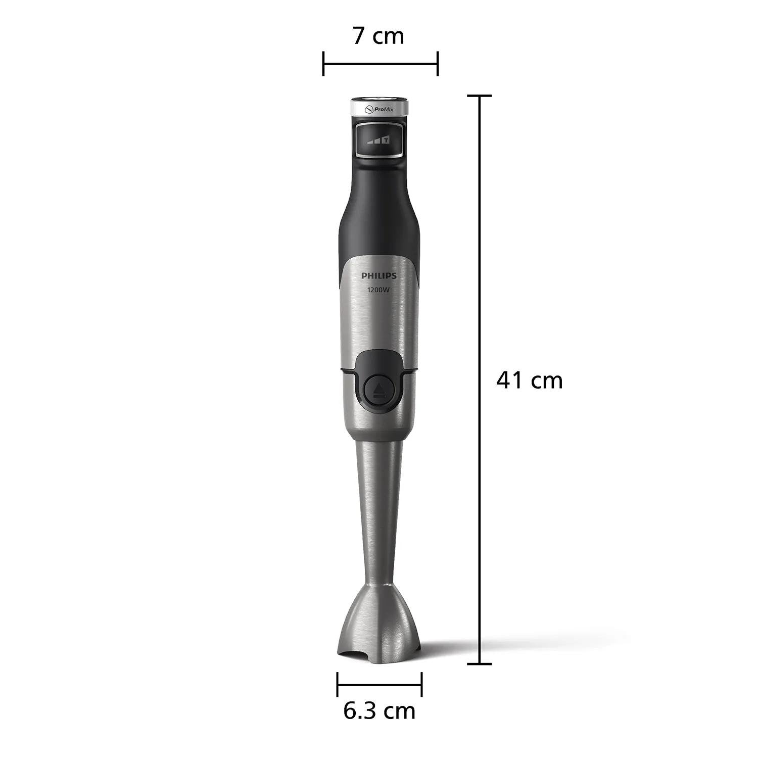 EAN 8720389035333 - Philips 5000 series HR2684/00 licuadora Batidora de inmersión 1200 W Acero inoxidable, Negro imagen 7