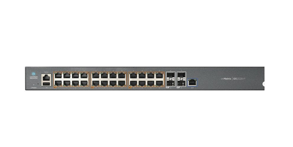EAN 5706998582942 - Cambium Networks EX2028P Gestionado L2 Gigabit Ethernet (10/100/1000) Energía sobre Ethernet (PoE) 1U Gri imagen 1