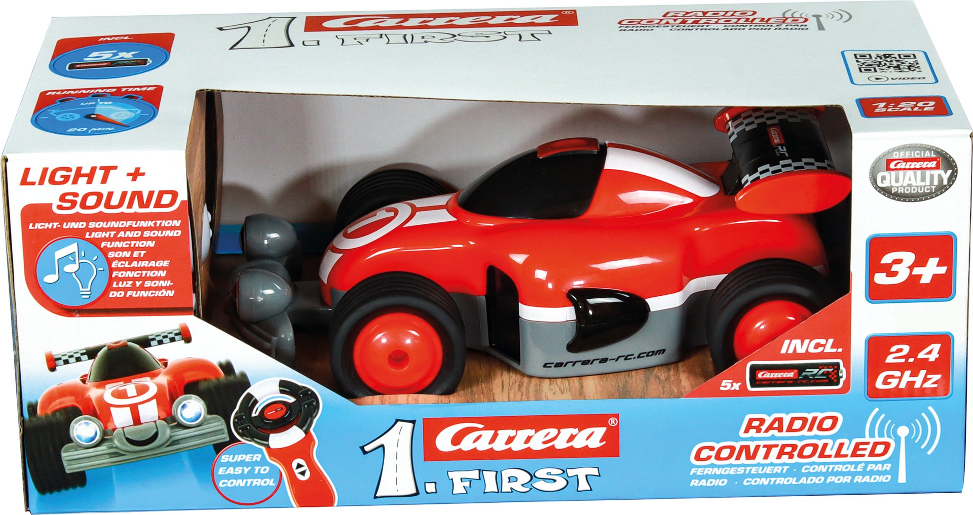 Carrera 370181073p, Radiocontrol Rojo/Amarillo