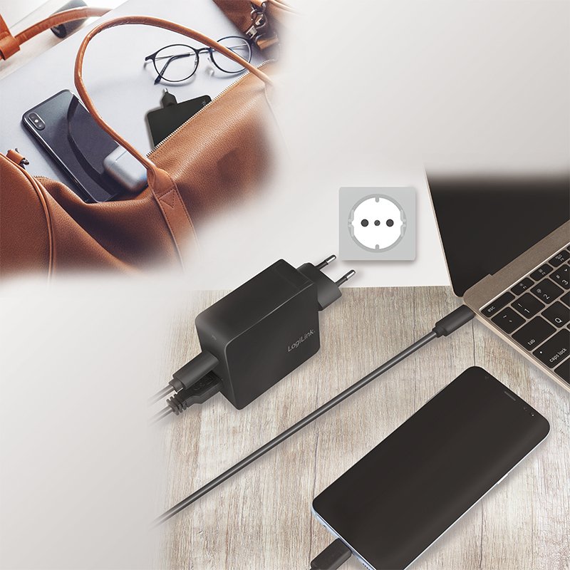 Logilink Pa0213 Cargador De Dispositivo Móvil Universal Negro Corriente Alterna Interior