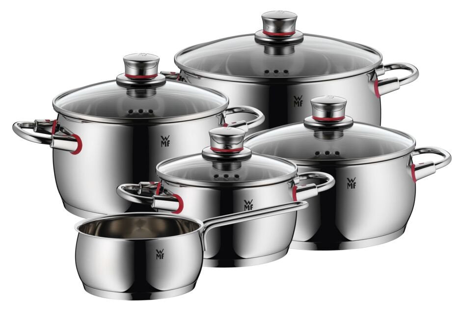 Wmf Pot Set Quality One, Acero Inoxidable De 5 Partes 4000530736444.0