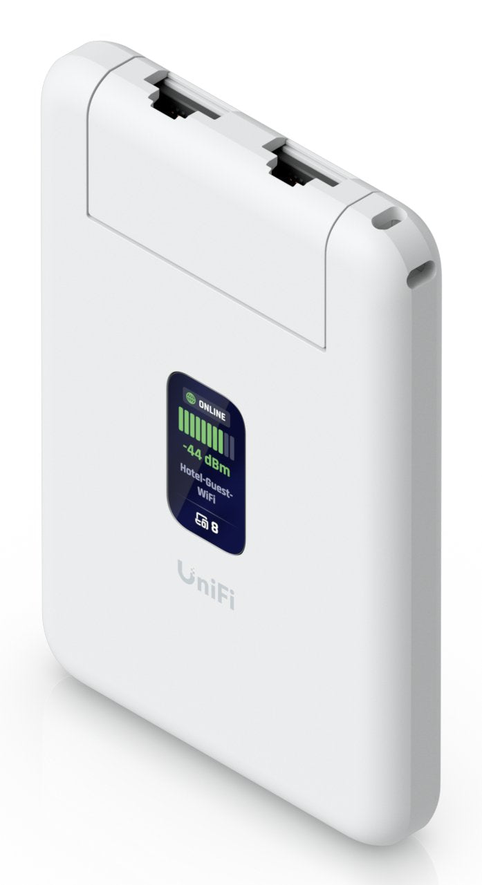Ubiquiti Utr Router De Viaje Ultradelgado Wifi 5 Con Dos Antenas Wifi Integradas Que Extiende Instant&Aacute Neamente Su Unifi Network Dondequiera Que Est&Eacute , Brindando Conectividad Segura Y Familiar A Ubicaciones Remotas