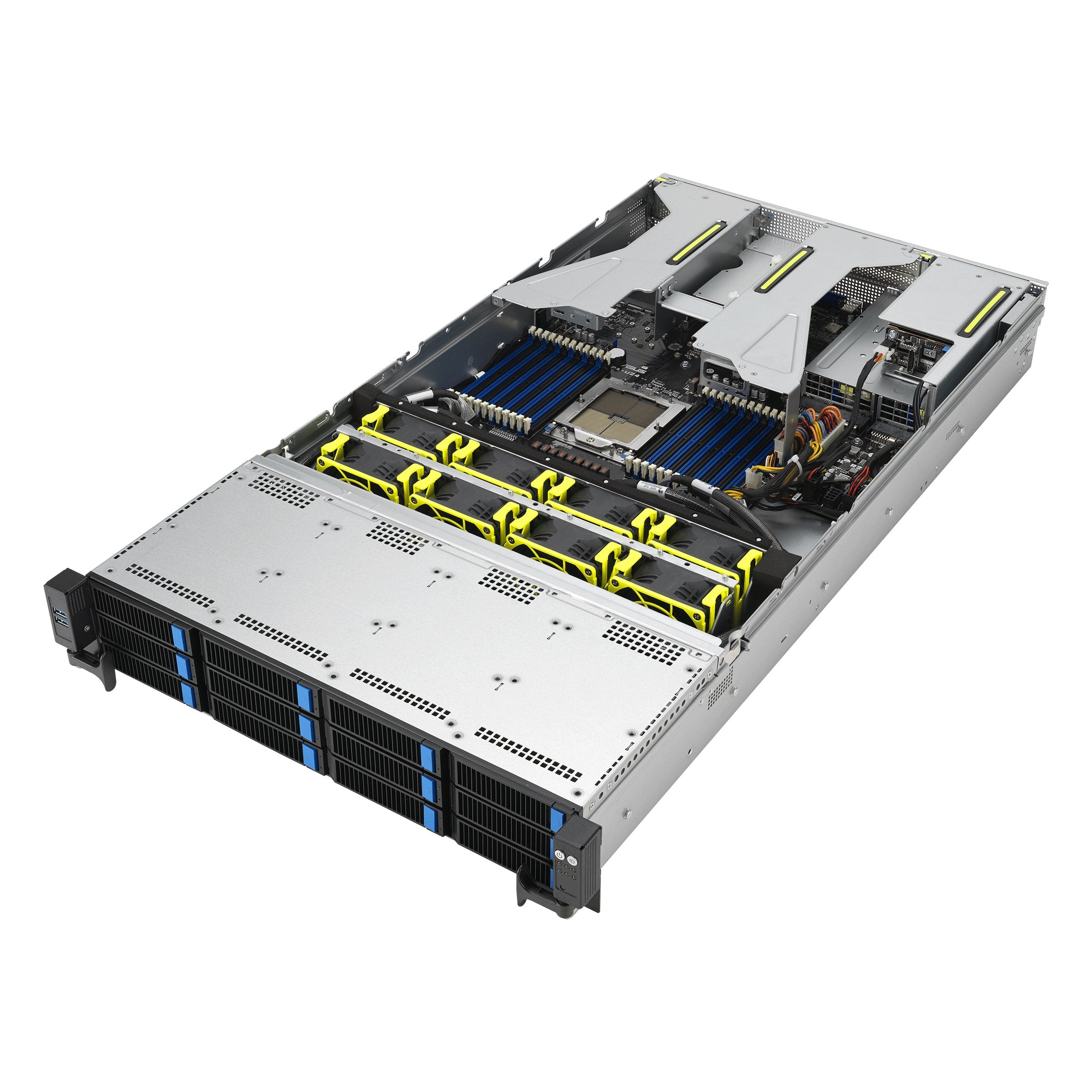EAN 4711387768655 - ASUS RS521A-E12-RS12U Socket SP5 Bastidor (2U) Negro, Plata imagen 7
