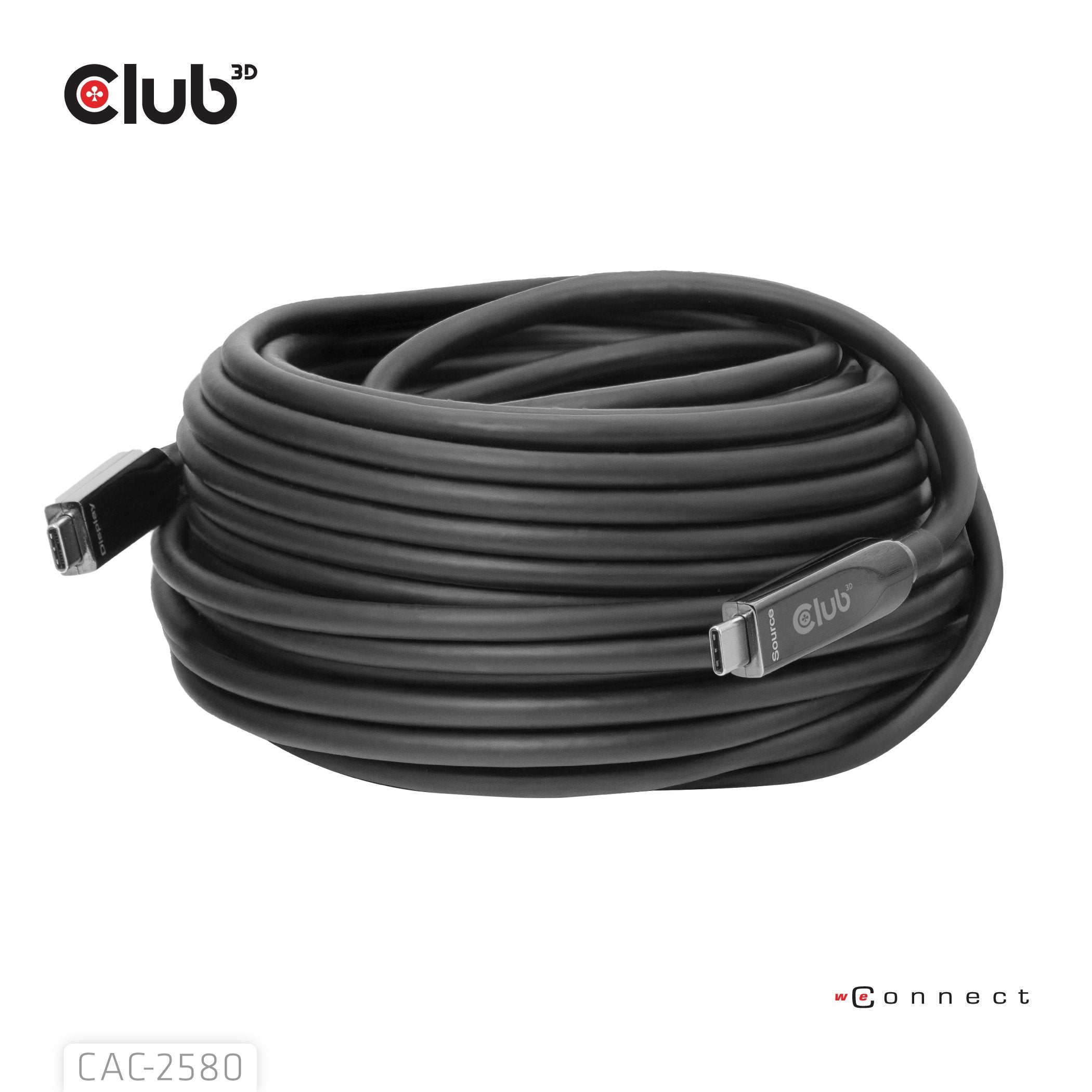 EAN 8719214473662 - CLUB3D CAC-2580 cable USB 15 m USB C Negro imagen 6