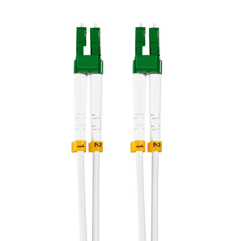 Logilink Steel Armored Fiber Patch Cord Os2, Duplex Lc Apc - Lc Apc, 10 M
