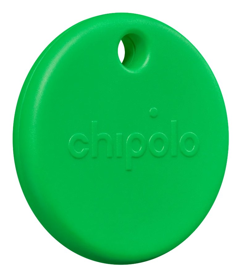 Chipolo Pop - Tracking Tag Compatible With Apple Find My On Iphone Or Find Hub On Android (Green)