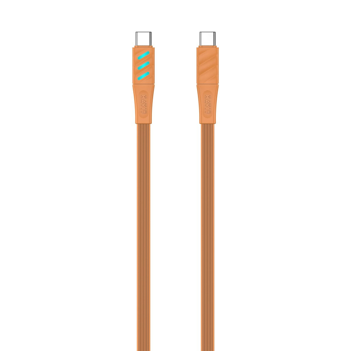 Cable De Carga Havit Tipo C Cb6254 Naranja
