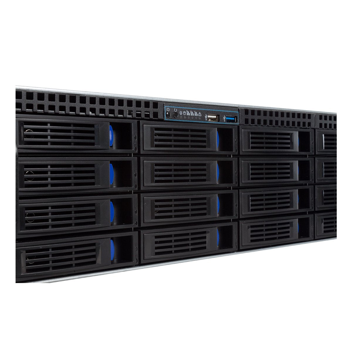 Caja Pc 19 Unykach 3u 16 Bahias Hot Swap Hsw4416 Atx  Usb 3.0