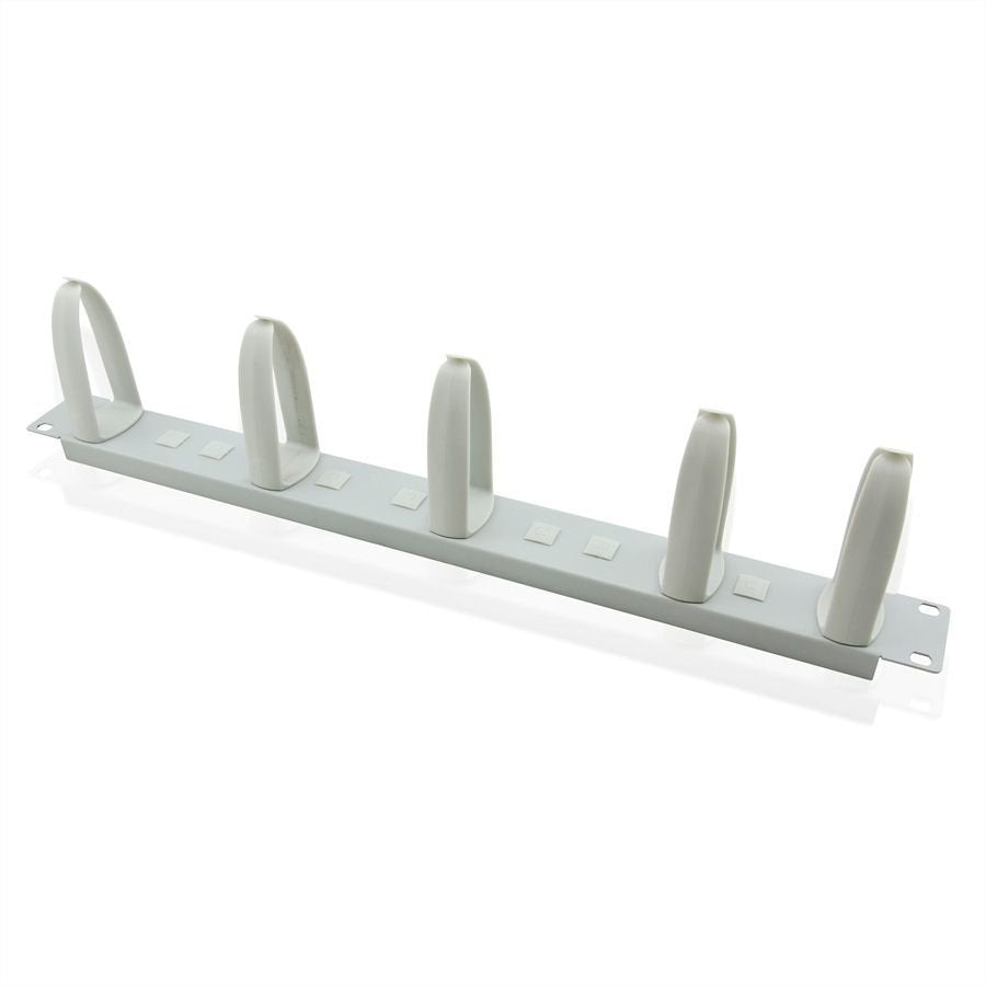 Value 48,26cm 19zoll-Frontplatte 1he Mit 5 Cablesen Grau