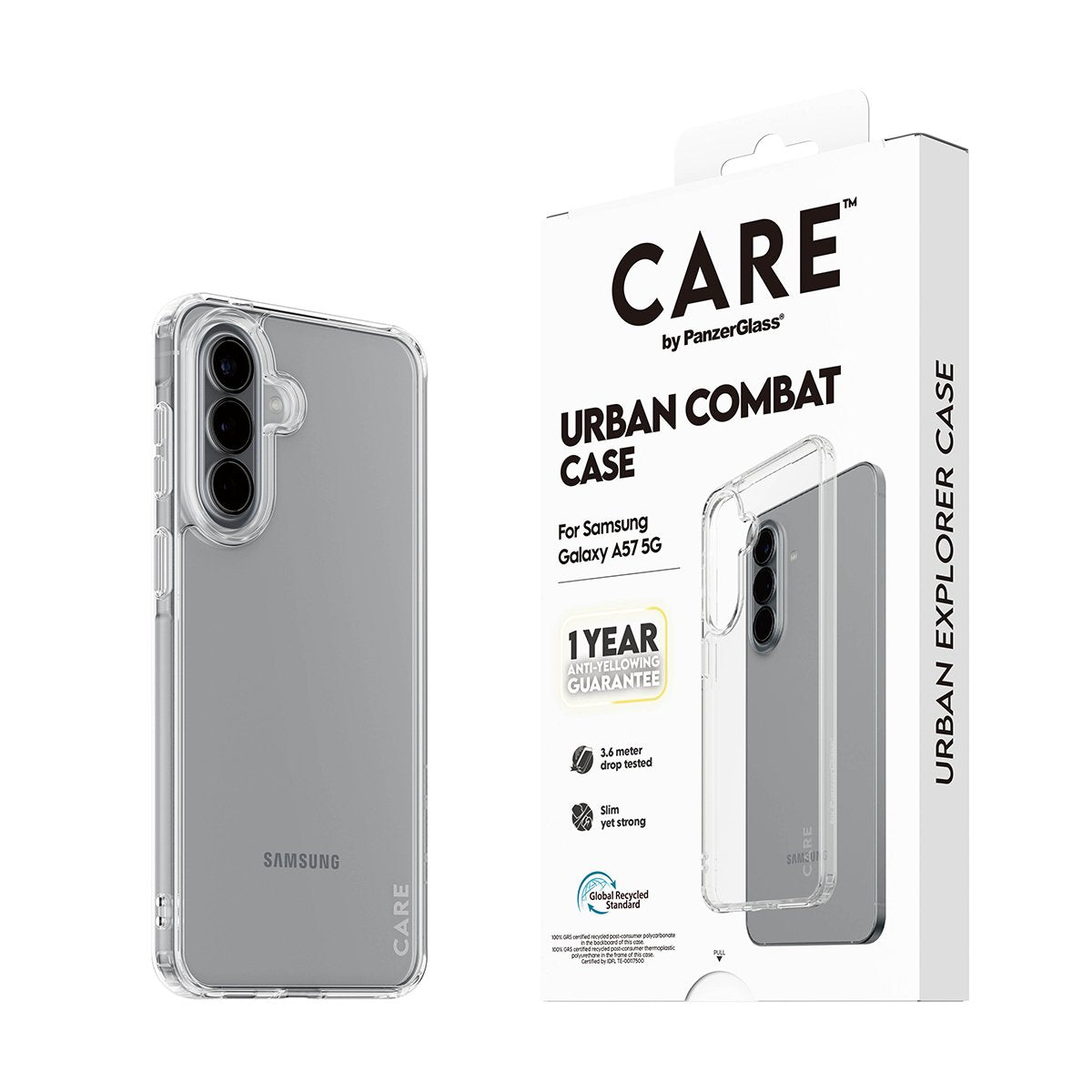 EAN 5715685034206 - PanzerGlass CARE™ by ® Urban Combat Case Transparent Samsung Galaxy A57 5G funda para teléfono móvil 17 c imagen 6
