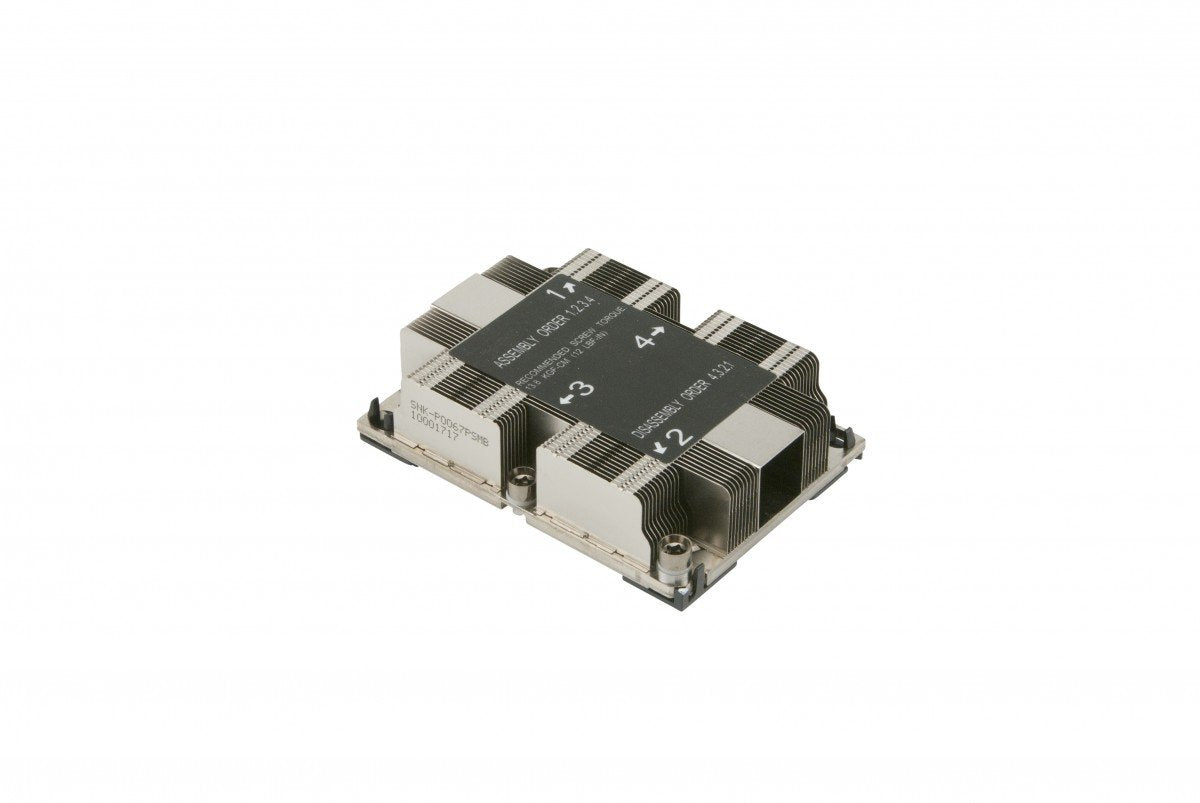 Supermicro Cpu-Disipador 1u Para Socket 3647 Passiv Snk-P0067psmb