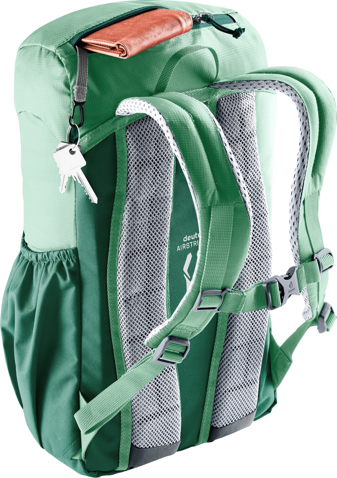 Mochila De Viaje Para Niños Deuter Junior, Menta Verde/Verde Mar