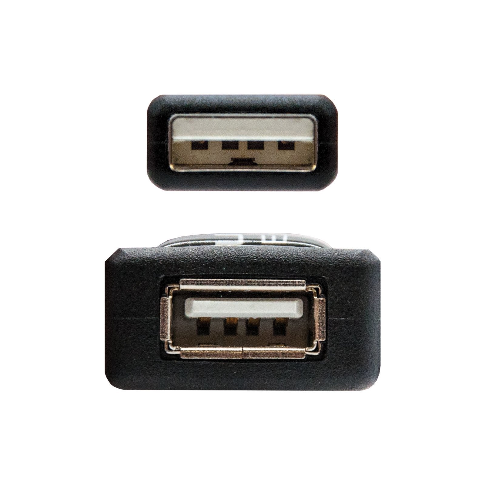 Nanocable Cable Prolongador Con Amplificador Usb-A 2.0 Macho A Usb-A Hembra 5m