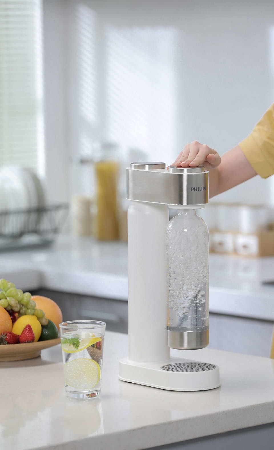 Philips Add4902wh/10 Carbonatador Plástico Blanco