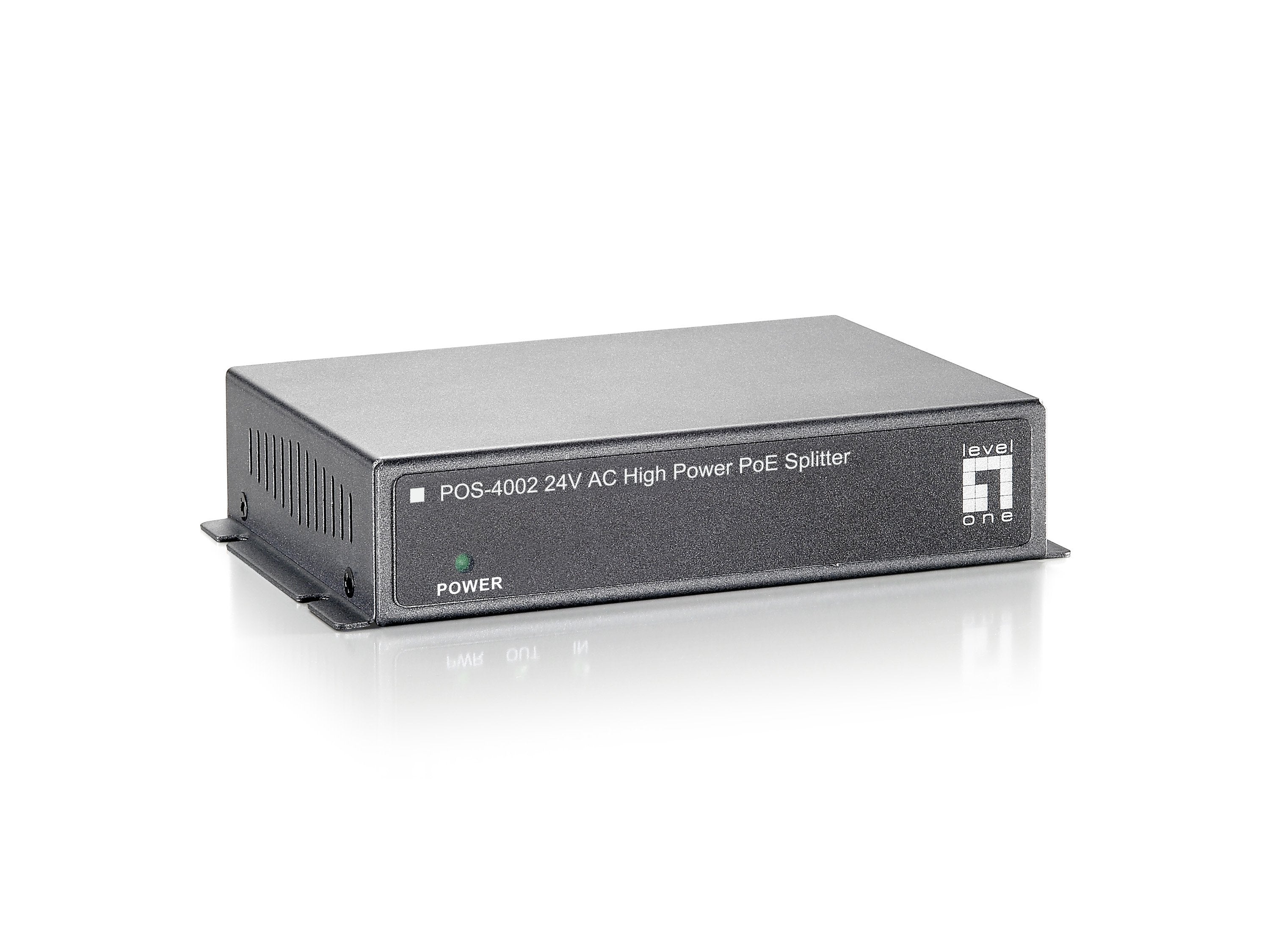 Divisor Levelone Pos-4002 1x Fe Poe De Alta Potencia