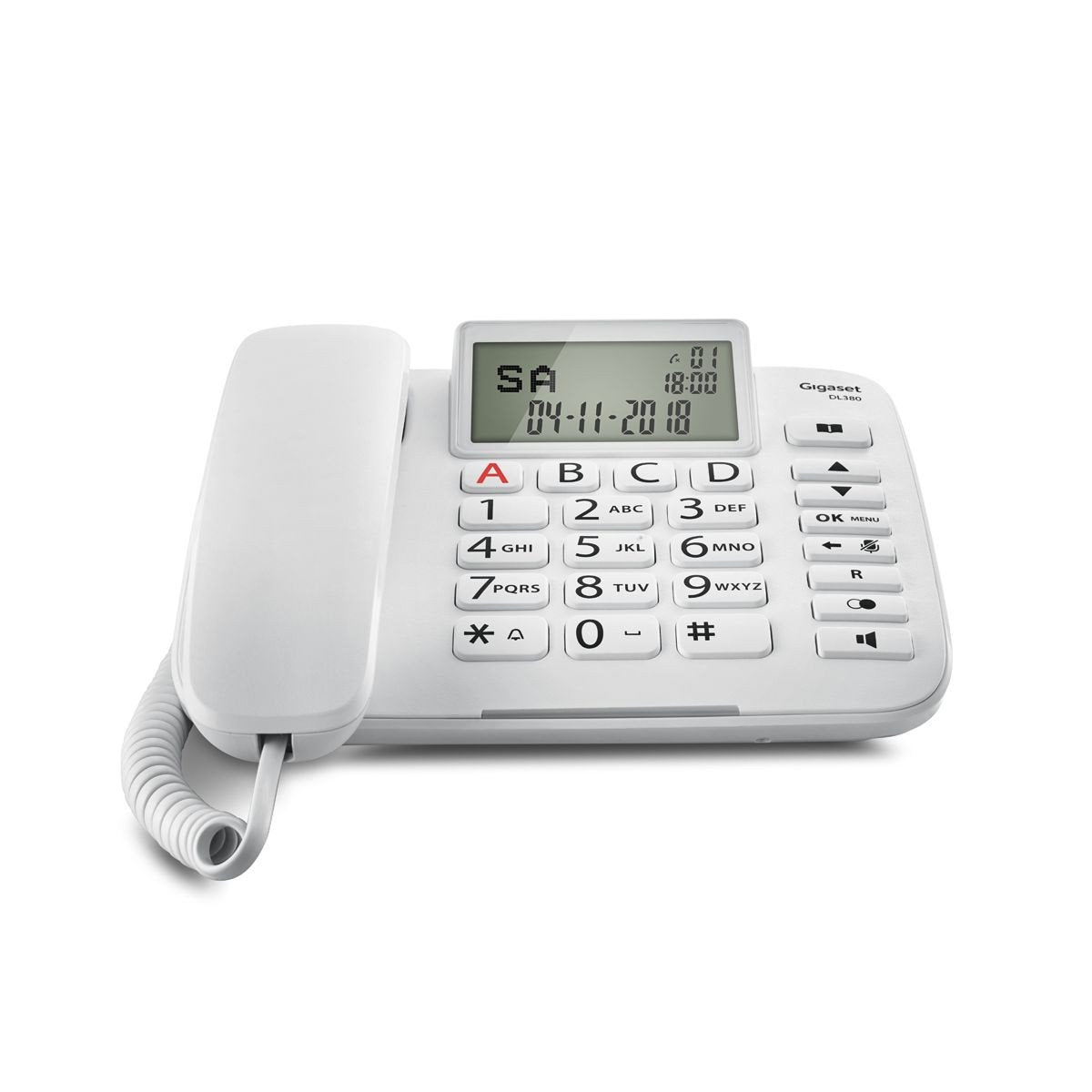 Gigaset Landline Dl380 White (S30350-S217-K102)