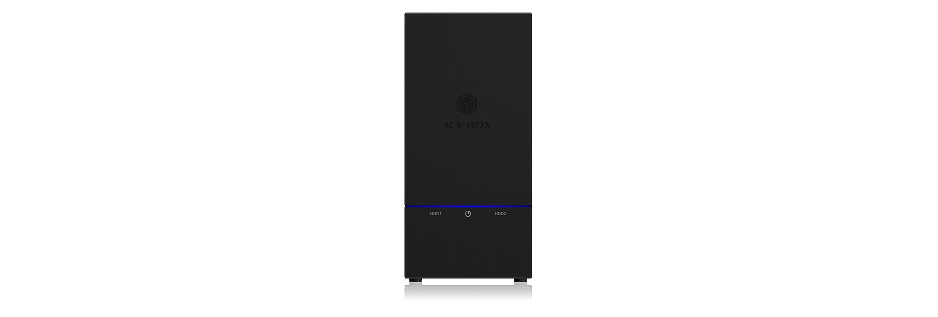Icybox Caja Externa Para 2 Discos 2-Fa.Raid F. 2x 2,5" O.3,5" Sata Laufw. Retail