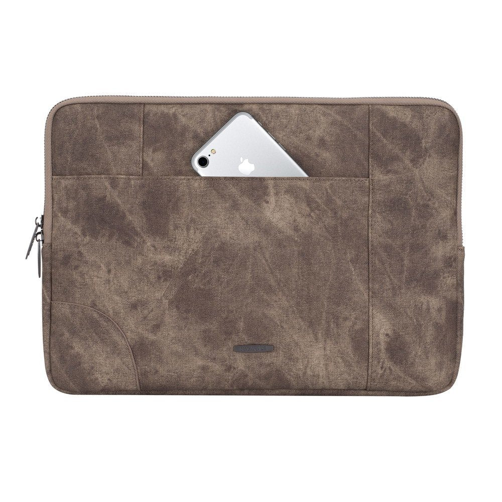 Rivacase 8904 Funda Para Portátil 13.3", Beige