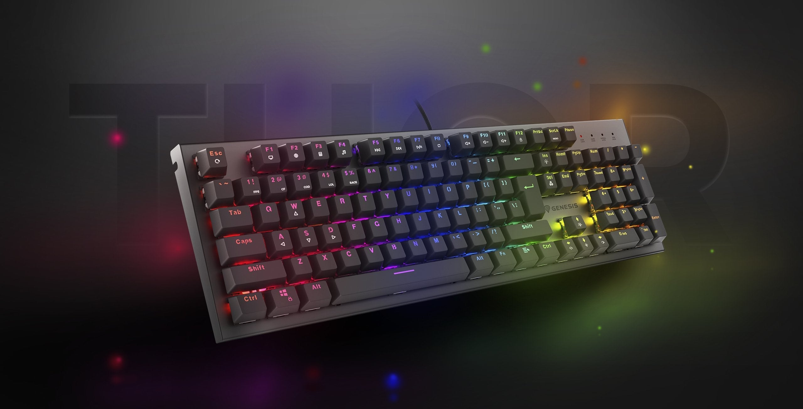 Genesis Thor 303 Rgb Czarna