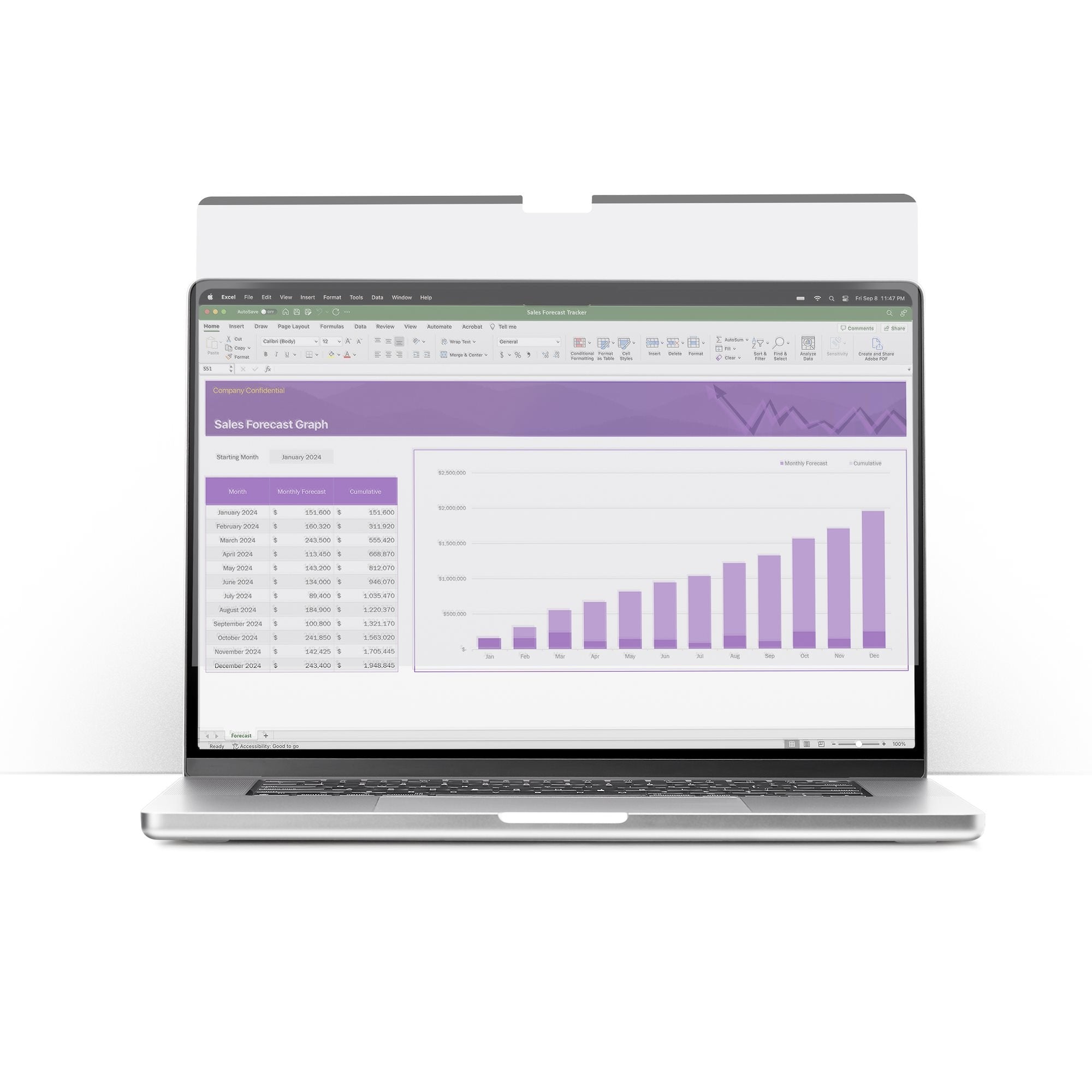 Startech.Com Filtro De Privacidad Para Portátil De 16in Para Macbook Pro 2021/2023