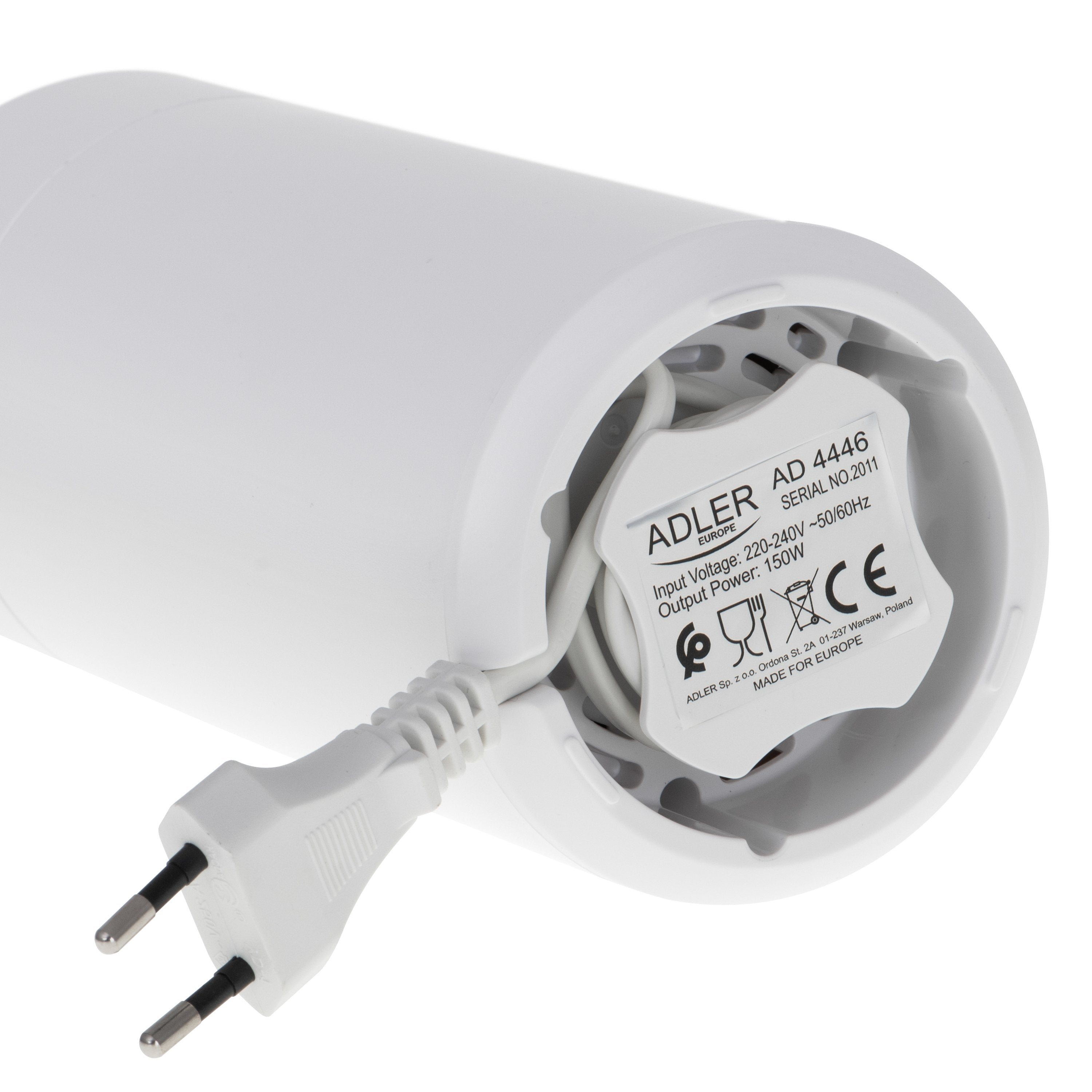 Molinillo  Adler Ad 4446ws  De Café 150 W Blanco