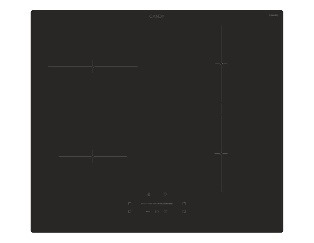 EAN 8059019042770 - Candy CTP6SC4/E1 Negro Integrado 59 cm Con placa de inducción 4 zona(s) Campana integrada imagen 1