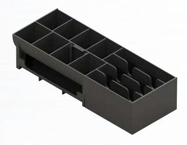 Apg Cash Drawer 20266pac Bandeja Para Cajón Portamonedas Abs Sintéticos Negro