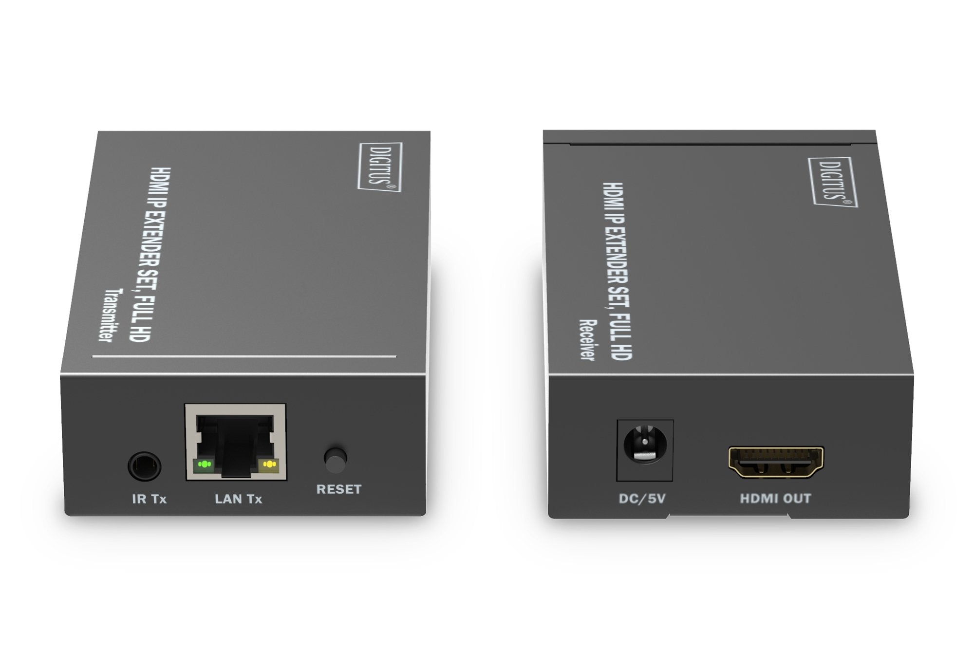 EAN 4016032482666 - Digitus DS-55517 extensor audio/video Transmisor y receptor de señales AV Negro imagen 4