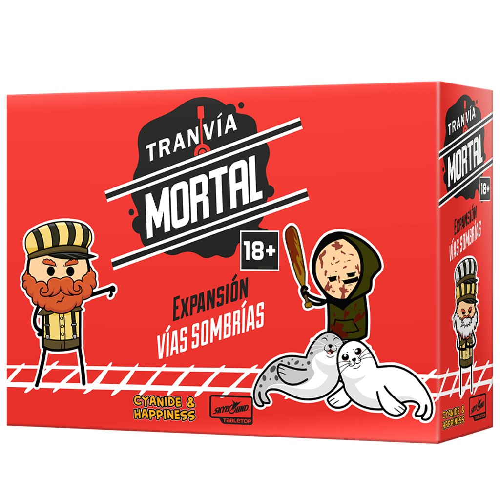 EAN 3558380098836 - Asmodee Tranvía Mortal: Expansión Vías Sombrías 90 min Juego de mesa Estrategia imagen 1