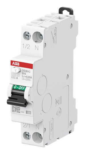 Abb 2csr255163r1165 Fi/Ls-Schalter 6ka, 1p+N, Typ A, B6, 30ma 1 Teilungseinheit
