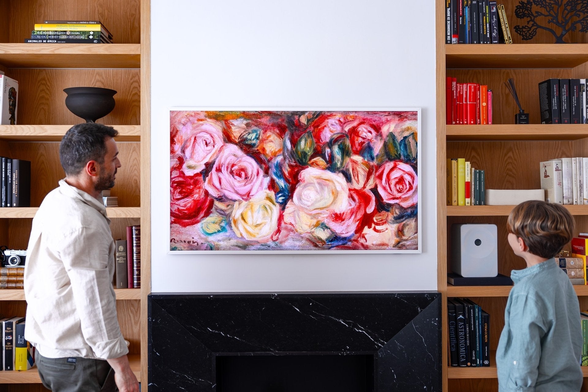 Televisor Samsung The Frame Tv 55" Ls03he 4k Sin Reflejos Vision Ai Smart Tv (2026)